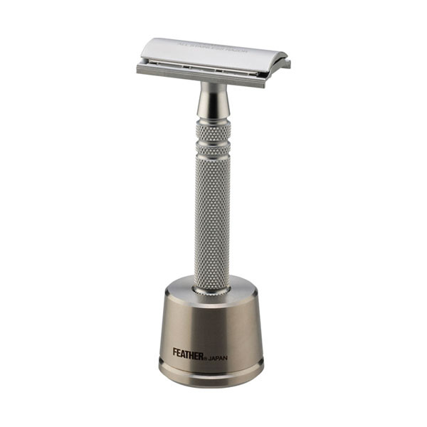 Feather AS-D2S All Stainless Steel Double Edge Safety Razor with