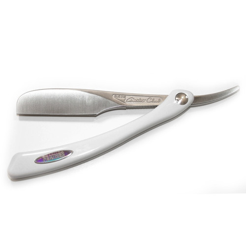 Feather Artist Club DX Shaving Razor - Pearl handle - Mens Room Barber ...