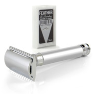 Edwin Jagger DE89BA11bl Safety Razor - Barley chrome - Mens