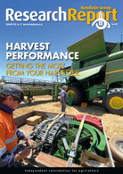Research Report 157: Harvest performance
