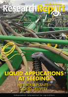 Research Report 165: Liquid Applications at Seeding