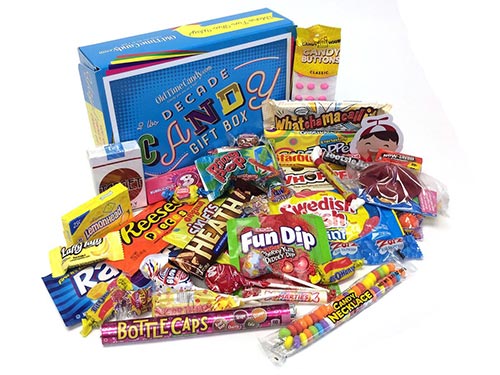 Vintage Candy from the decade in which they were born