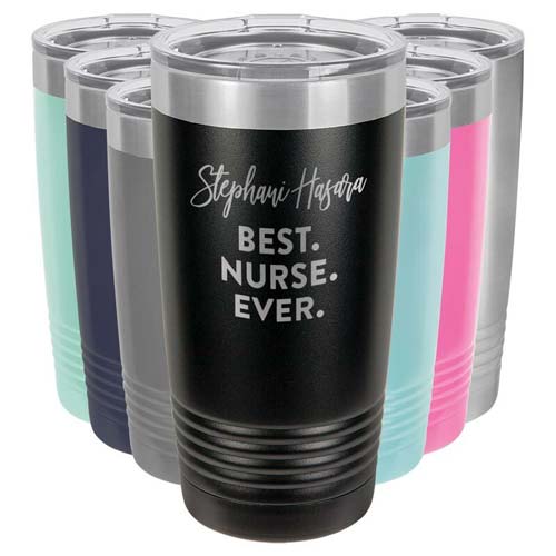 Best Nurse Ever Personalized Tumbler
