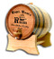 Pirate Ship Oak Barrel Personalized