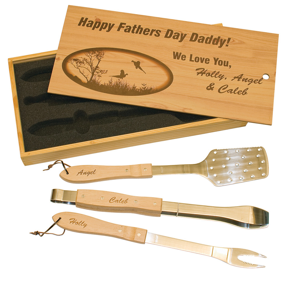 Personalized Bbq Grill Set Custom Gifts