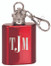Engraved Keychain Flask in Gloss Red