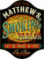Personalized Smoking Parlor Sign