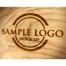 Engraved logo sample on barrel head