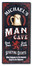 Personalized Vintage Man Cave Sign