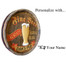 Includes personalization of your name along with 3D carved pilsner relief