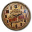 Antique Wine Bar Quarter Barrel Clock Personalized