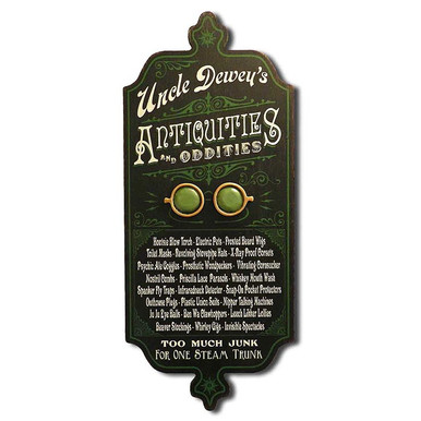 Antiques & Oddities Personalized Wall Art Sign