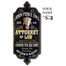 Personalized Attorney Old-Fashioned Plaque