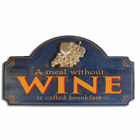 Vintage Wine Bar Plaque