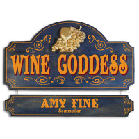 Wine Goddess Plaque