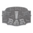 Classic Metal Home Bar Plaque - Pewter / Silver Finish