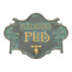 Hops & Barley Beer Pub Plaque - Bronze Verdigris Finish