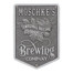 Brewing Company Home Bar Plaque - Pewter / Silver Finish