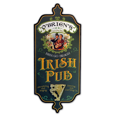 Vintage Personalized Irish Pub Sign