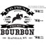 Bourbon Banner custom engraving options include name, year, and location