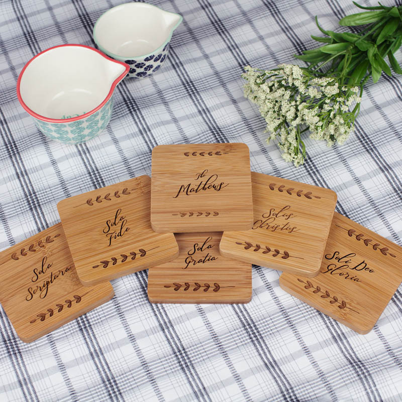 custom personalized coasters