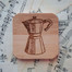 Original Hand-Drawn Coffee Art - Percolator