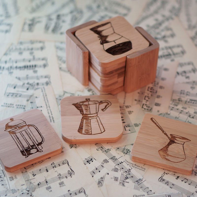 coffee coasters