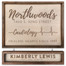 Custom Cardiology Wooden Sign - With Name Board