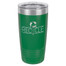 Personalized Tumblers - 20oz Green Custom Engraved Tumbler Mug
