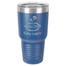 Personalized Tumblers - Large 30oz Royal Blue Laser Engraved Tumbler Mug