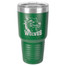 Personalized Tumblers - Large 30oz Green Laser Engraved Tumbler Mug