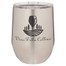 Personalized Tumblers - 12oz Stainless Steel Stemless Wine Glass Tumbler