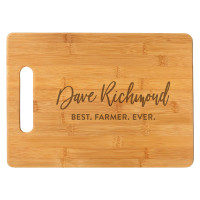 Personalized Farmer Cutting Board