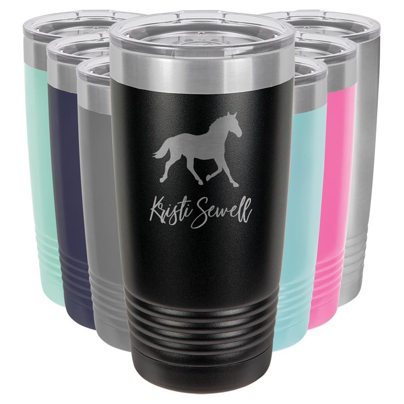 Personalized Horse Lover Gift Custom Engraved Vacuum Sealed Tumbler Multiple Colors Northwest Gifts You could always gift a horse lover a personalized horse ornaments. personalized horse lover gift custom engraved vacuum sealed tumbler multiple colors