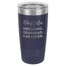 Car Lover Gift - Personalized Tumbler in Navy Blue