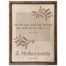 Personalized Scripture Plaque - As for Me and My House (Rectangle)