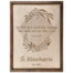 Personalized Scripture Plaque - As for Me and My House (Square)