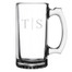 Classy Monogram beer mug 
