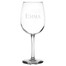 Personalized Wine Glass - Baskerville