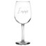 Personalized Wine Glass - Beautiful Bloom