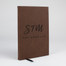 Monogram Journal - Brown Leatherette