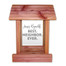Gorgeous bird feeder custom engraved with text of your choice