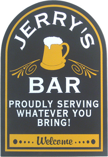 Personalised Bar Sign Home Bar sign Personalised Pub Sign Sports Bar Room Sign 