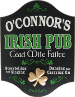 Personalized Irish Pub Sign | Custom Irish Sign