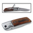 Custom Rosewood Handled Pocket Knife with LED Light