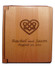 Personalized Wood Photo Album in Maple | Wedding Gift