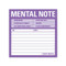 Keep It Simple Sticky Mental Note