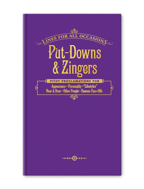 Put-Downs & Zingers Cover
