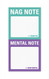 Nag Note, Mental Note combo sticky pack
