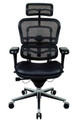 Ergohuman Chair LEM4ERG - High Back with Headrest and Leather and Mesh